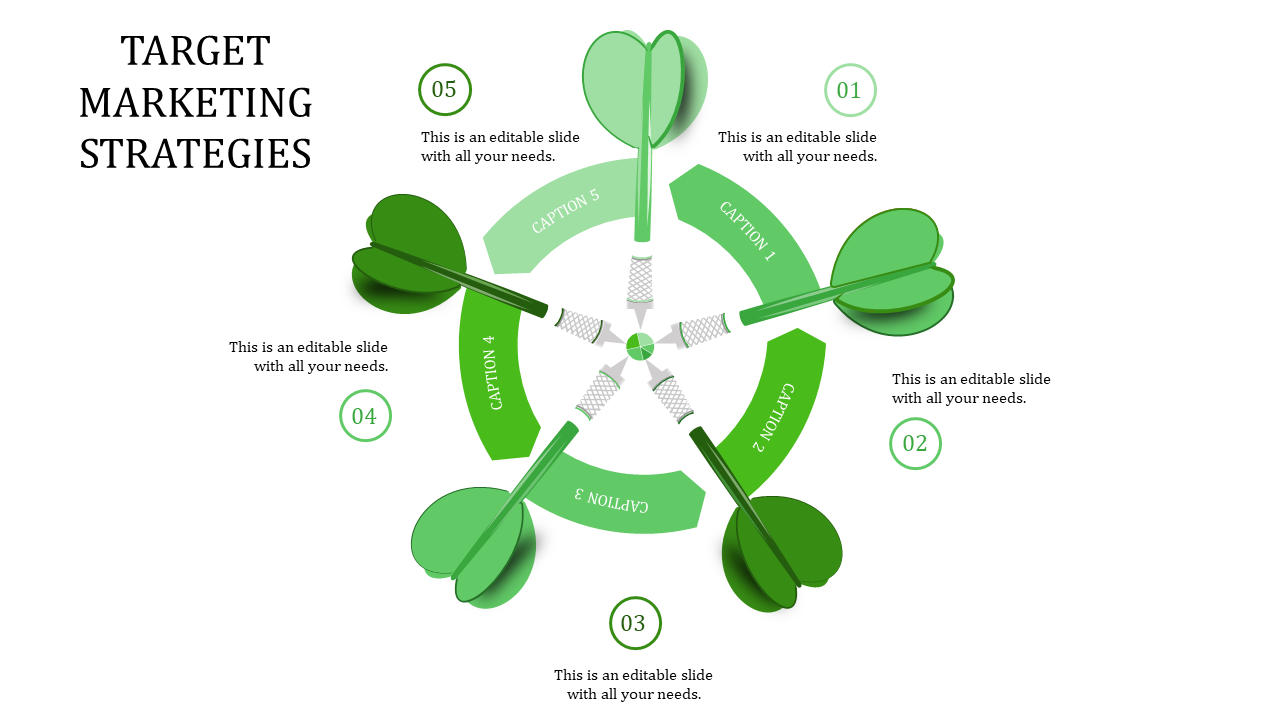 Innovative Target Marketing Strategies In Green Color